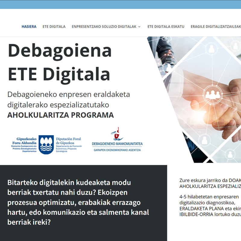 ete digitala pagina web